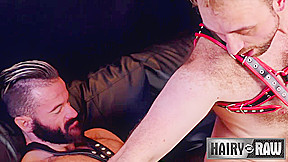 Leather and Cock - A Compilation - HairyandRaw