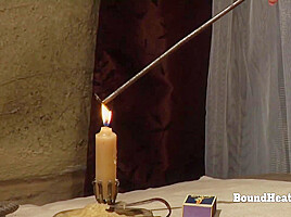Lesbian Madame Facesitting And Pussy Fingering With Tied Up Slave
