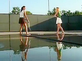 Lesbian cheerleaders licks cunt