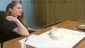 Lesdom bondage