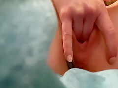 Little Finger Tease Moving My Panties To The Side