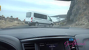 Lola Plays With Herself For Step daddy In The Car And Cant Wait To Get Your Cock