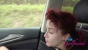 Lola Plays With Herself For Step daddy In The Car And Cant Wait To Get Your Cock