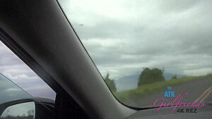 Lola Plays With Herself For Step daddy In The Car And Cant Wait To Get Your Cock