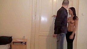 Lovely euro gf banged in front of boyfriend
