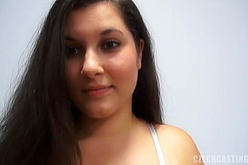 Lucie, Very Hot Czech Chubby Girl Has Casting Sex