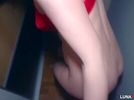 Luna Roulette In She Was Eating Sperm When Husband Caught Her Cheating With Her Lover