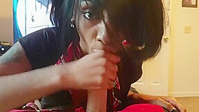 LunnaQuinn Giving A Blowjob