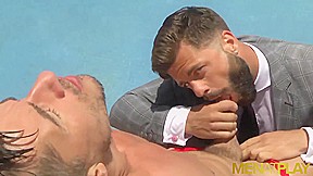 MENATPLAY Businessman Hector De Silva Fucks Hunk Jay Roberts