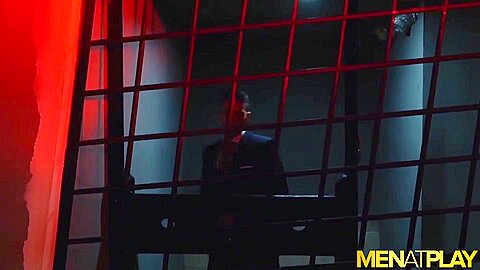 MENATPLAY Deviant Suited Man Cristian Sam Breeds Robbie Rojo
