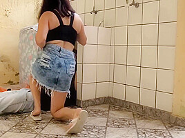 Married Hotwife Pays Plumber By Riding Dick While Husband Works