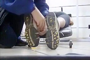 Massage feet soles