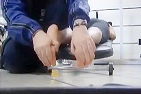 Massage feet soles