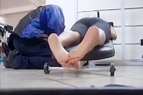 Massage feet soles