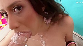Mike Adriano Makes Her Squirt Double Cumshot