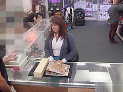 Milf Customer Fucks For Bail Cash