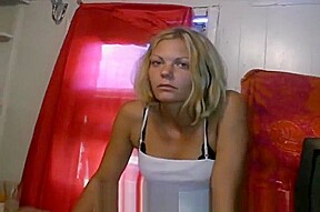 Miserable Young Hooker Sucks My Friends Dick!