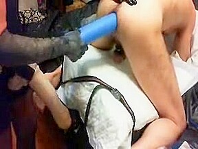 Mistress and slave anal play