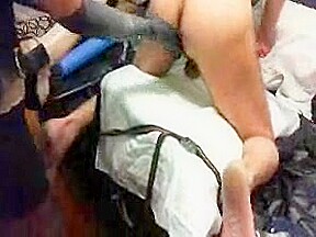 Mistress and slave anal play