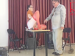 Monday In The Office Employee Without Panties Tease Lick Pussy Suck Dick In The Office S 1