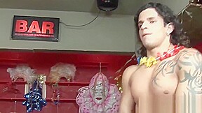 Muscular Latino jock raw fucks his delicious gay lover