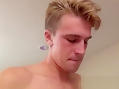 Mutual masturbation public urinal gay Patrick & Conner Piss Fuck