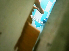 My Chubby Mexican Lets Me Record Her While She Takes A Shower
