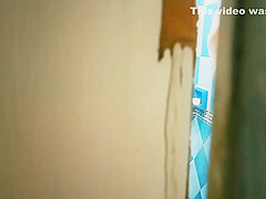My Chubby Mexican Lets Me Record Her While She Takes A Shower