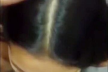 My girlfriends little Step sister sucking me off