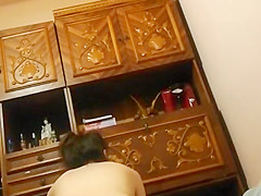 My neighbour cum on my pussy accidentaly  omg