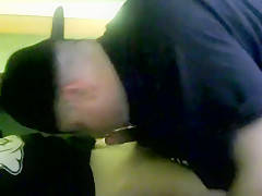 My str8 friend lets me suck his huge cock and suck his cum out of him