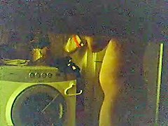My wife aftter takingbath 2