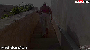 MyDirtyHobby - Petite blonde anal training with thick dildo
