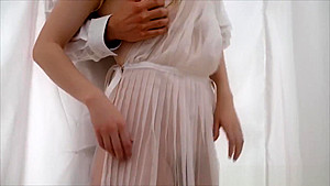 Naive Blonde Mormon Chick Learns How To Suck A Cock