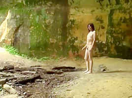 Naked twerking and ass flashing in public by Mark Heffron