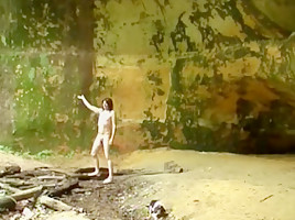 Naked twerking and ass flashing in public by Mark Heffron