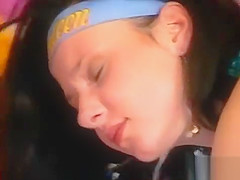 Nasty darling gets her nana torn apart
