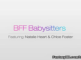 Natalie Heart,Chloe Foster in BFF Babysitters - FantasyHD Video