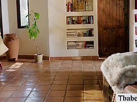 Natalie Mars And Emily Willis In Brunette Ts Queen Fucks Petite Pussy