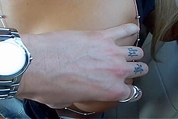 Natural Big Tits Babe Amy From Frankfurt Takes A Huge Dick In Her Hot Pussy