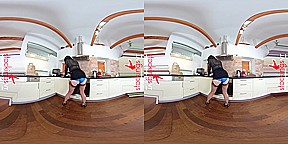Naughty Julia & Nikky Dream in Cum On My Face - FFStockings