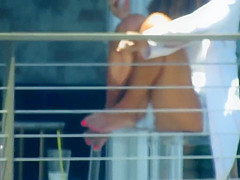 Neighbor Girl Goes Legs Up!