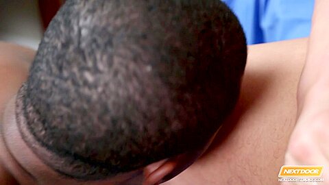 NextdoorEbony Video: Tug Shack Treatment
