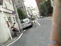Nice Jap sluts experience some hot top sharking in public