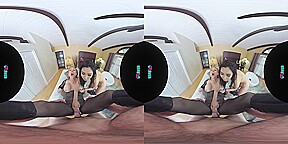 Nina Hartley, Eva Yi & Mike Mancini - VRHush