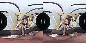 Nina Hartley, Eva Yi & Mike Mancini - VRHush