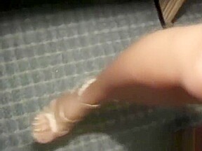 Nineties porn with cutie fucking a dildo