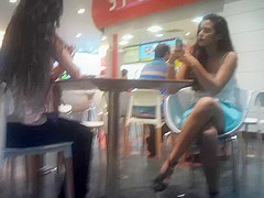 Novinhas no shopping