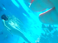 Nude couples underwater pool hidden hd 1