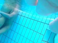 Nude couples underwater pool hidden hd 1